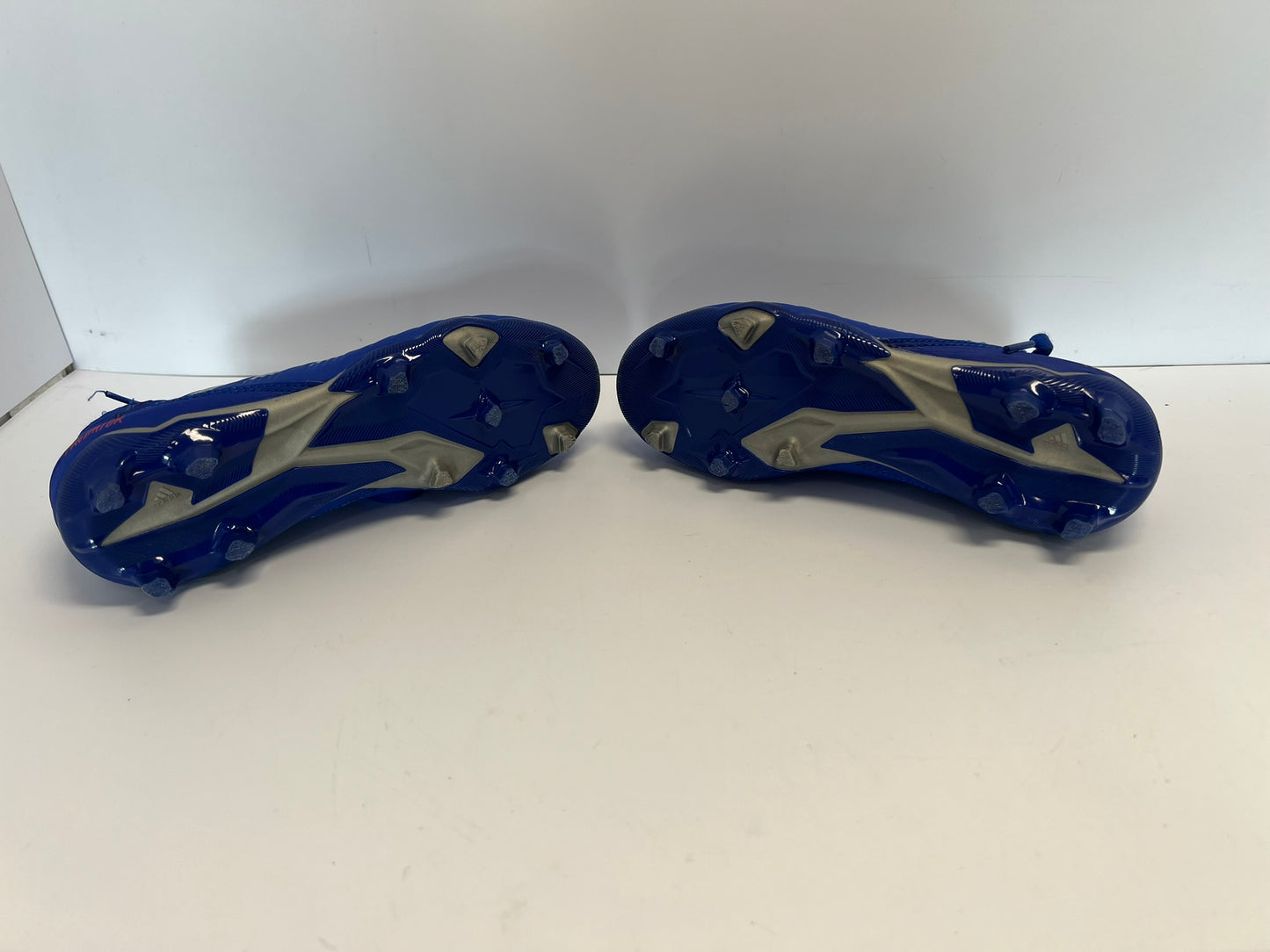 Soccer Shoes Cleats Child Size 2 Adidas Preditor Blue Fushia With Slipper Foot New Demo Model