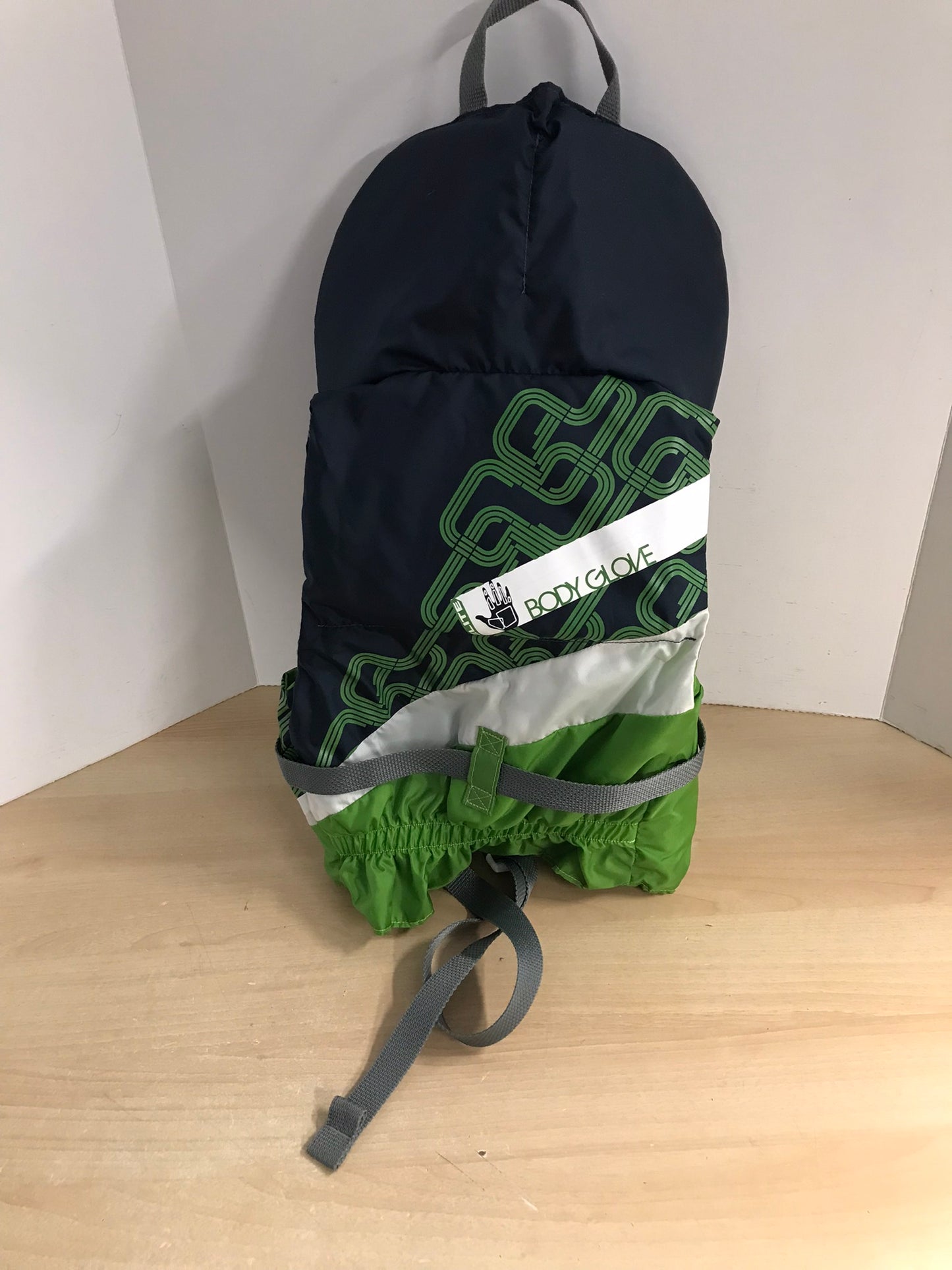 Life Jacket Child Size 60-90 Lb Youth Body Glove Navy Green New Demo Model