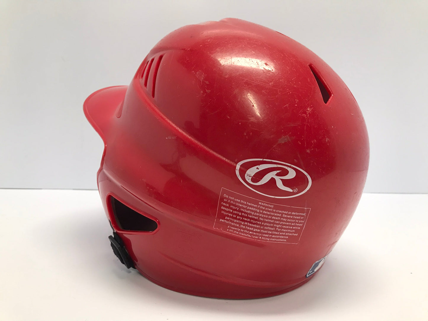 Baseball Helmet Child Junior Size 6.5-7.5 inch Rawlings Red Flexfit