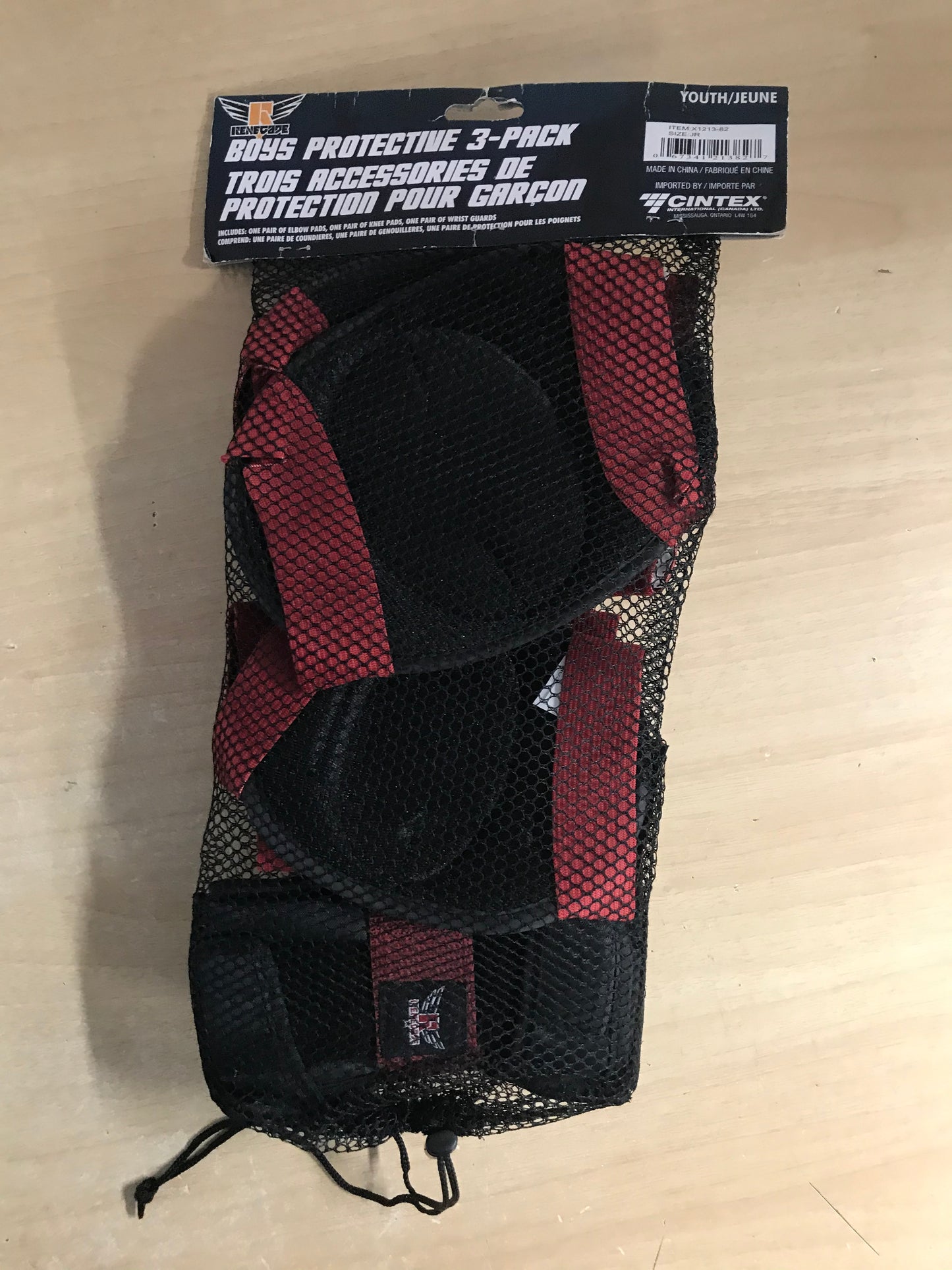 Inline Roller Skates Bike Skateboard Protective Knee Elbow Pads Child Size 6-8 Renegade Red Black Yellow NEW In Package