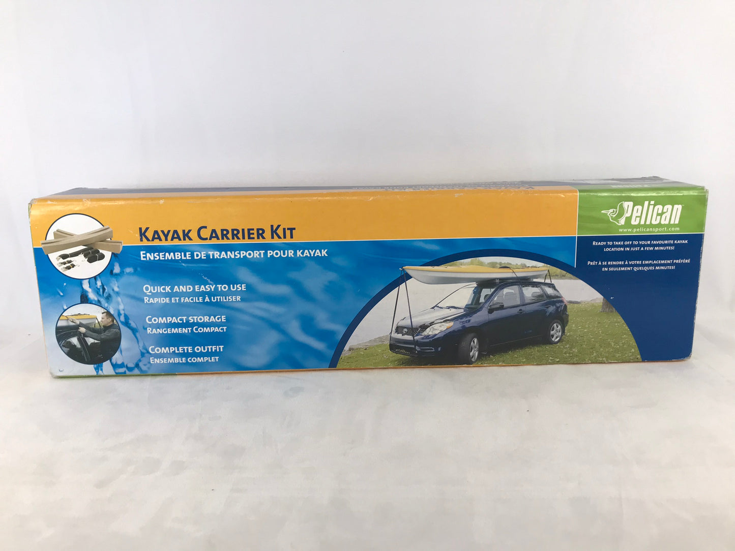 Kayak Carrier Kit Pelican Car Carrier New In Box Never Used