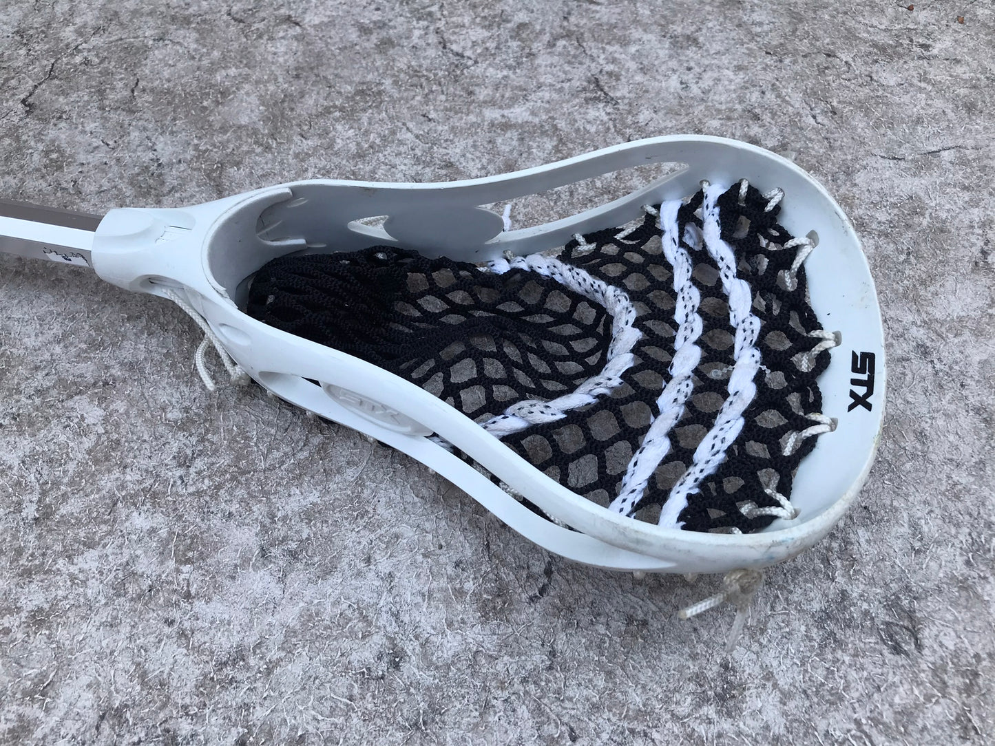 Lacrosse Stick 34 inch STX Chrome White