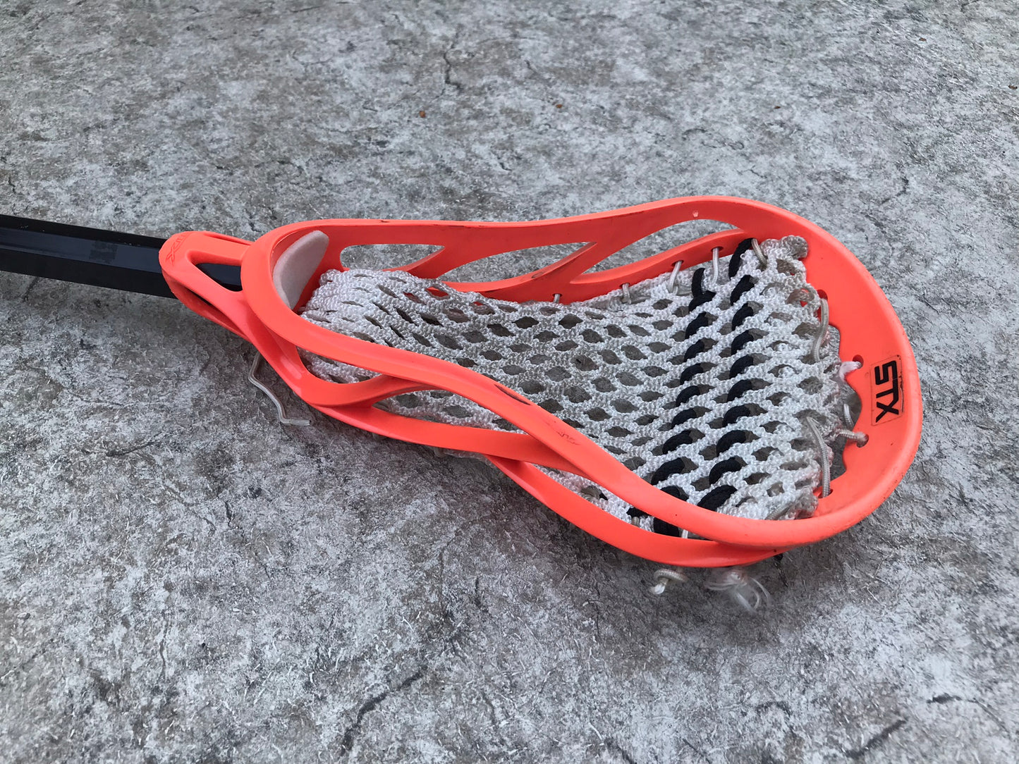 Lacrosse Stick 38 inch STX Black Orange