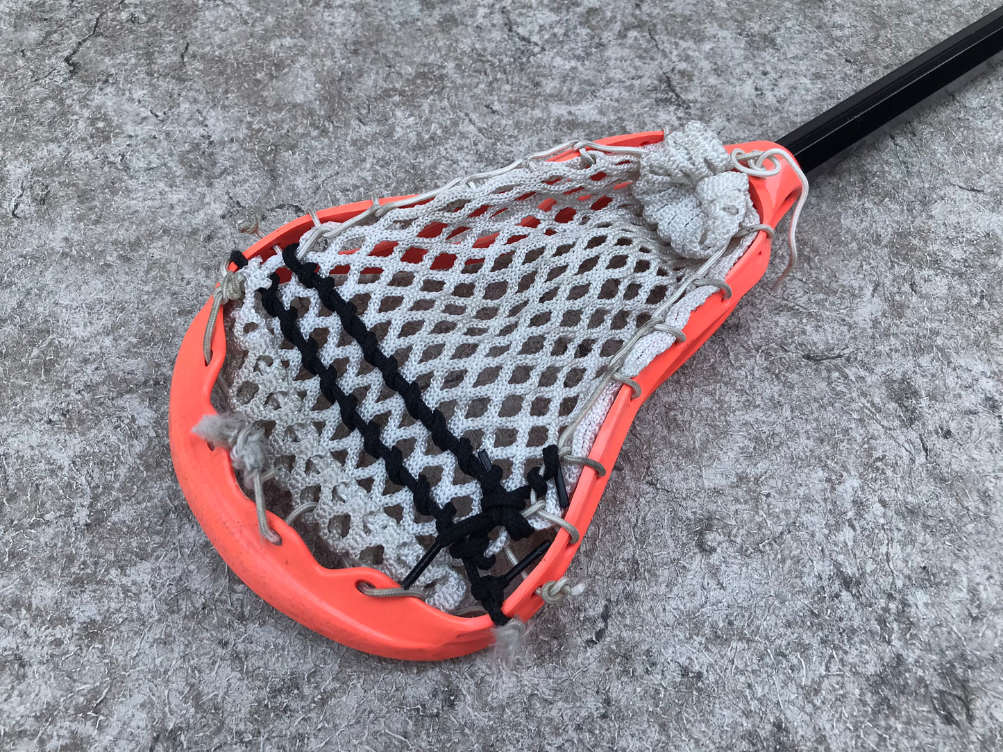 Lacrosse Stick 38 inch STX Black Orange