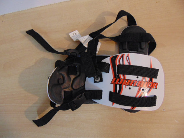 Lacrosse Kidney Pad Child Size 6-8 Warrior White Orange