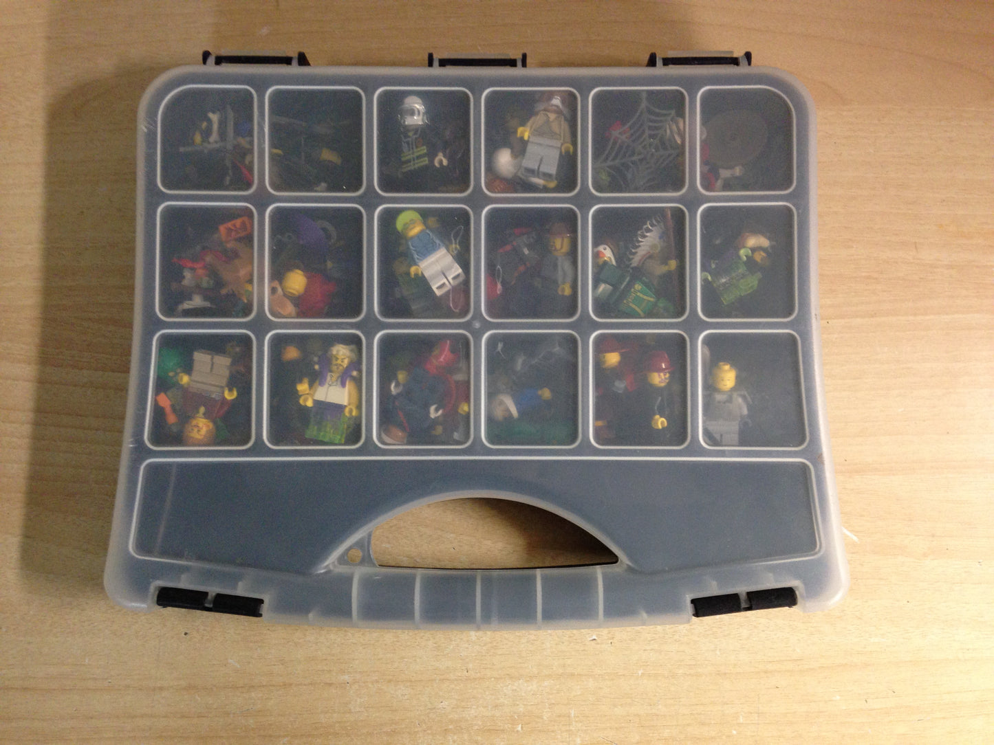 Lego 72 figures with Case and Accessories