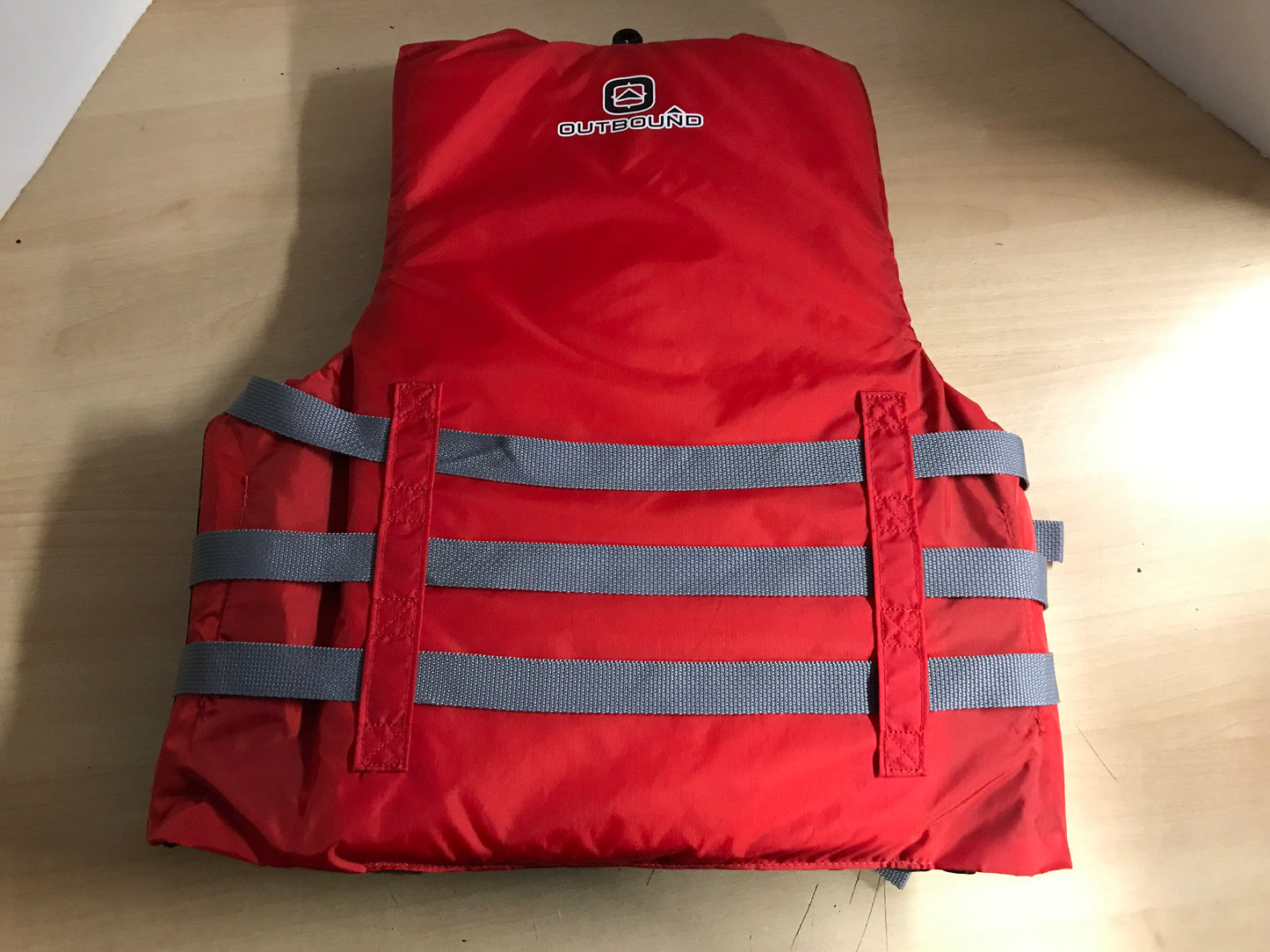 Life Jacket Adult Size Small - Medium Outbound Red Black New Demo Model
