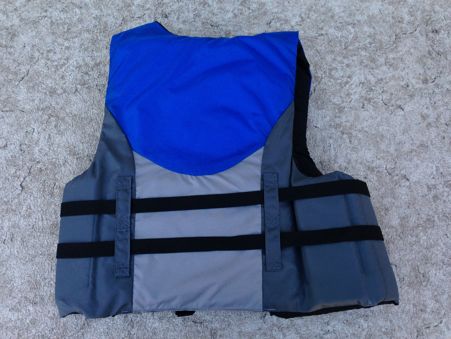 Life Jacket Adult Size X Large Fluid Blue Grey New Demo Model