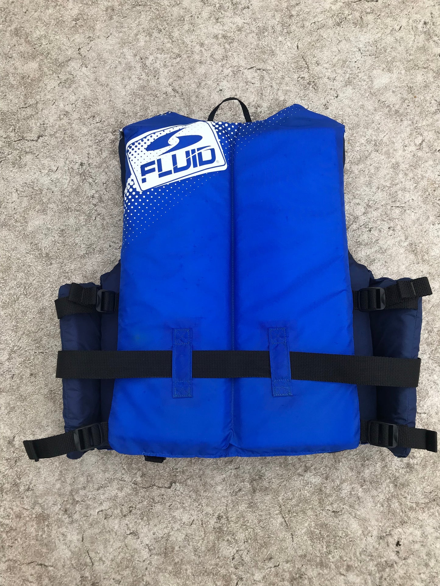 Life Jacket Adult Size X Large Fluid Blue White As New