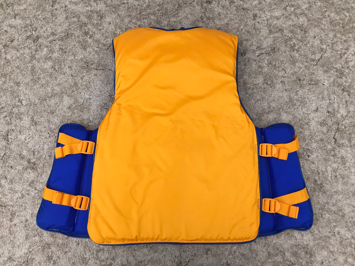Life Jacket Adult Size X Large Mustang Cruiser Class Yellow Blue Red