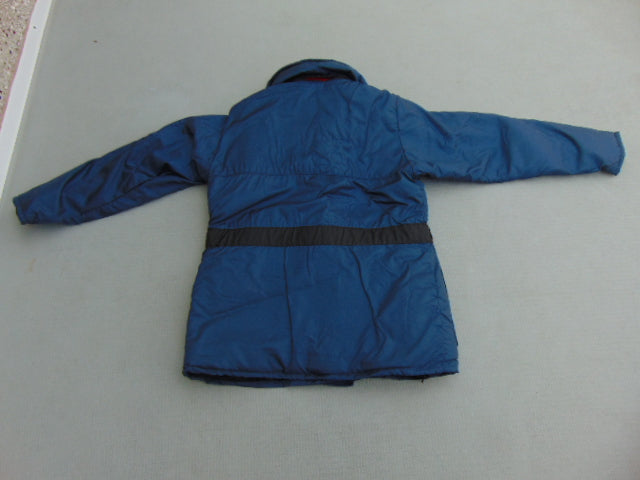 Life Jacket Adult Fishing Mustang Survival Coat Men's Size Medium New Demo Model Navy Blue