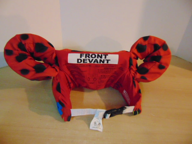 Life Jacket Child Size 30-50 Pound Puddle Jumpers Stearns Red Ladybug