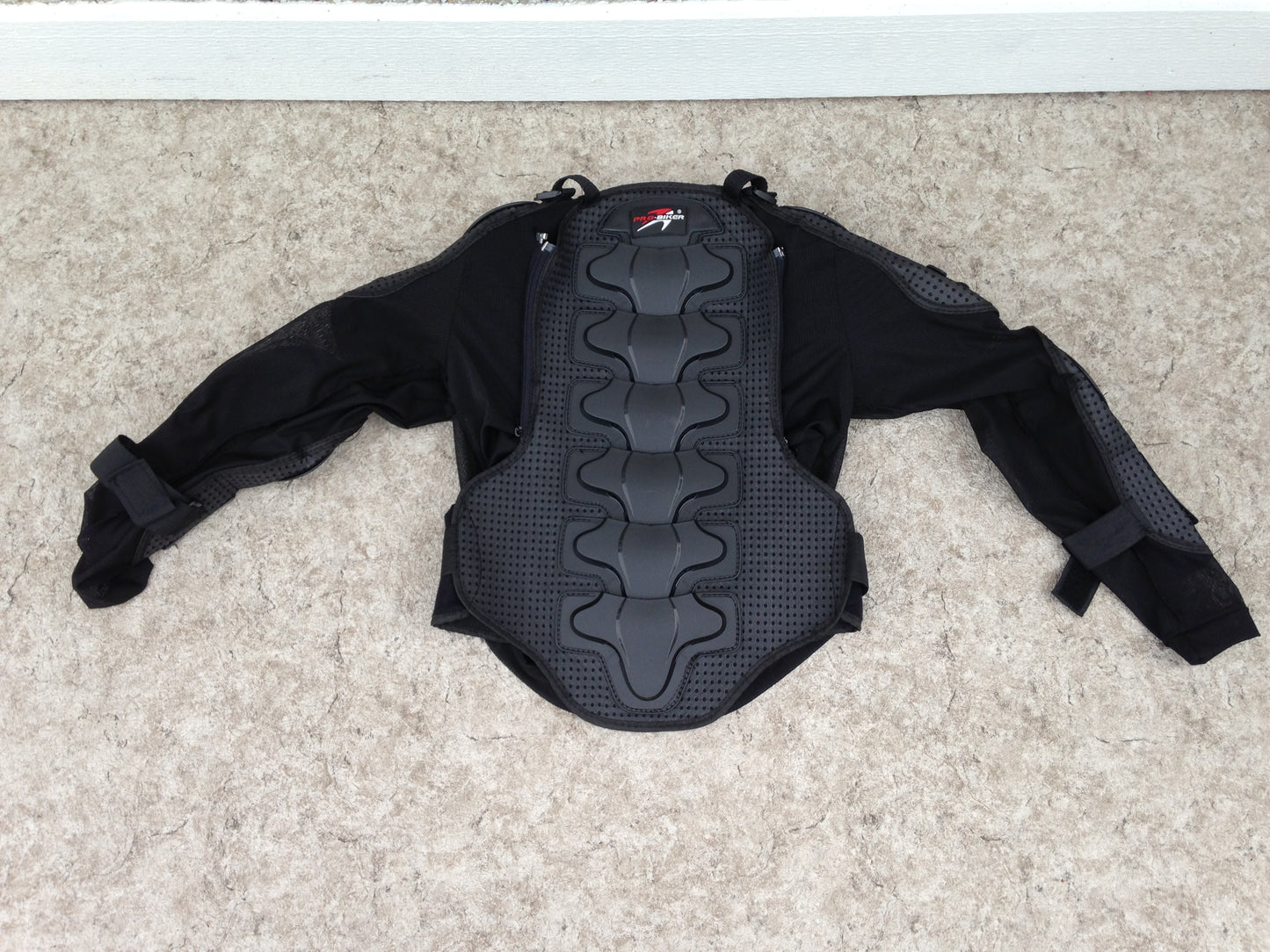 Motocross BMX Dirt Bike Bike Men's Size Large Pro Biker Sports Jacket Chest Arm Armour Excellent
