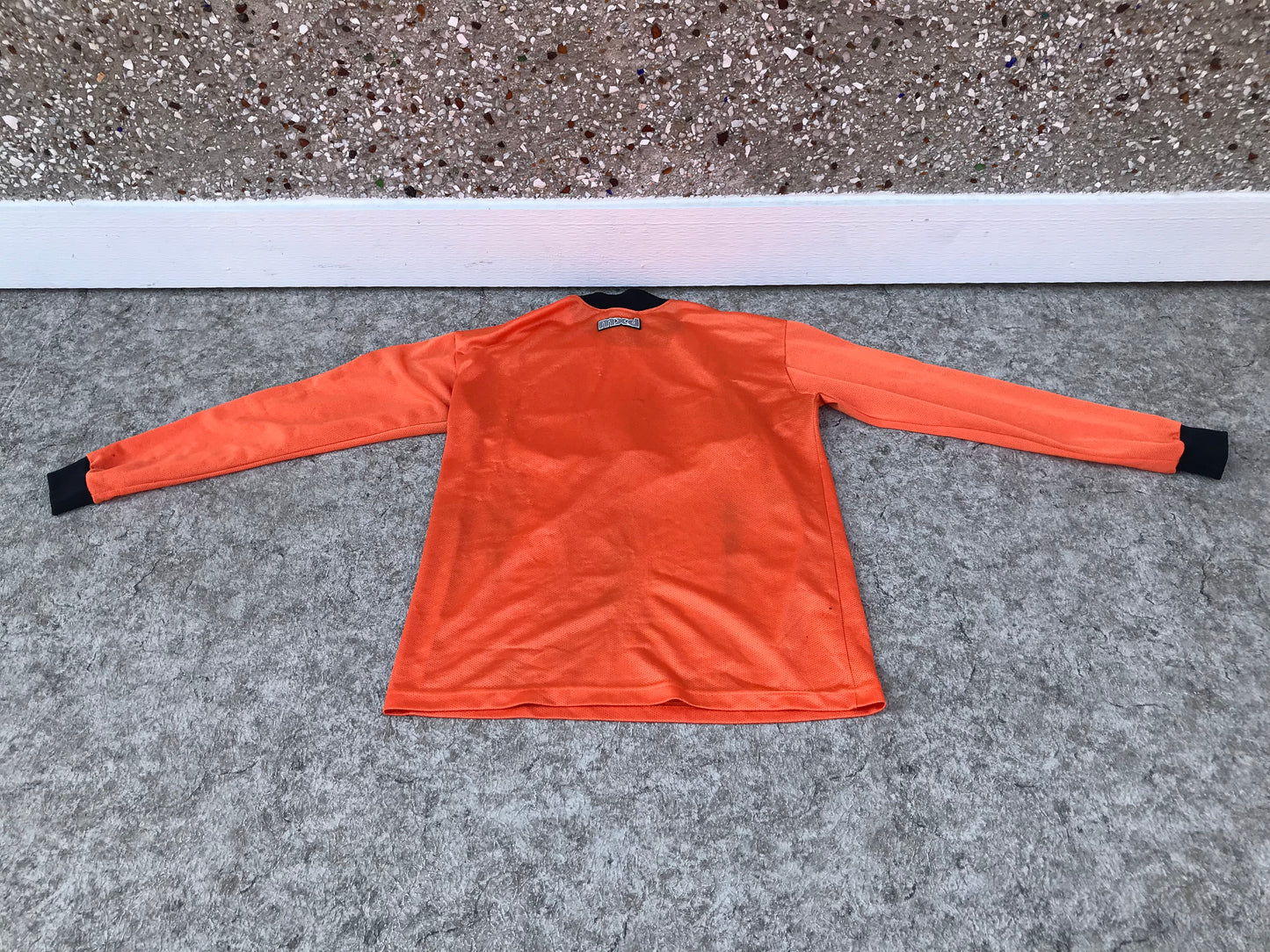 Motocross BMX Dirt Bike Child Size Junior 14 - 16 RNH Jersey Orange Black As New PT 3440