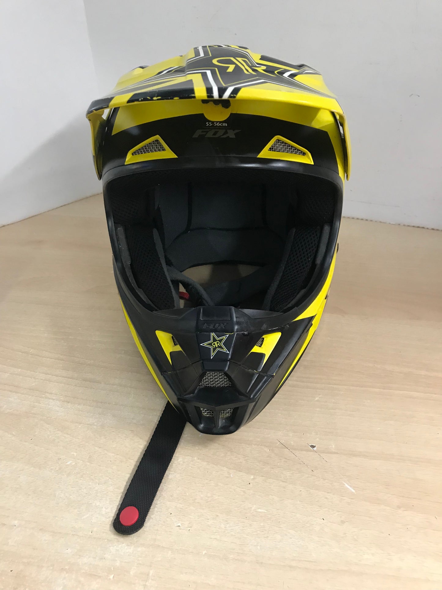 Motocross BMX Dirt Bike Child Size Junior Junior Large Fox Black Yellow Minor Wear PT 3440