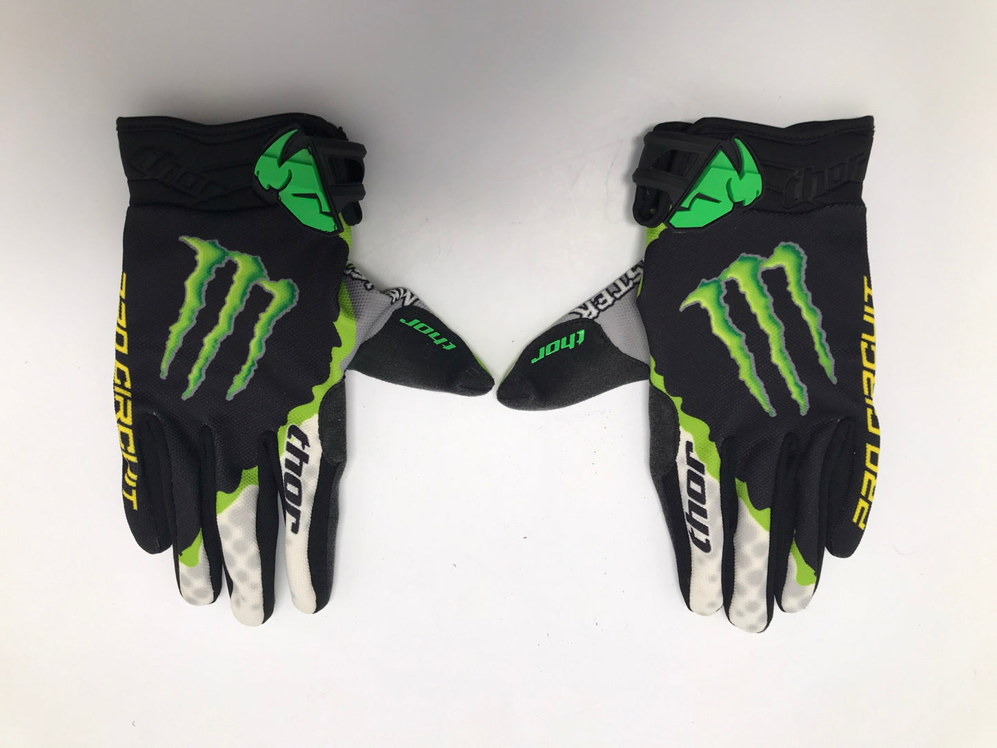 Motocross BMX Dirt Bike NEW Thore Men's Large Black Lime