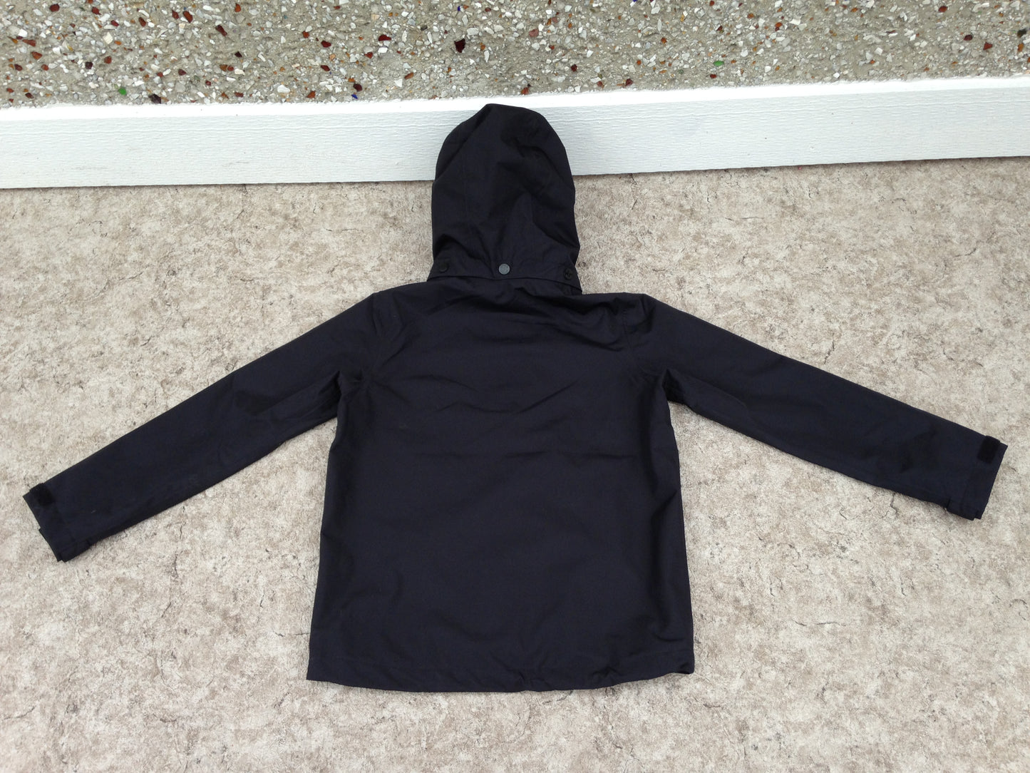 Rain Coat Child Size 10 Helly Hansen Waterproof Black New Demo Model