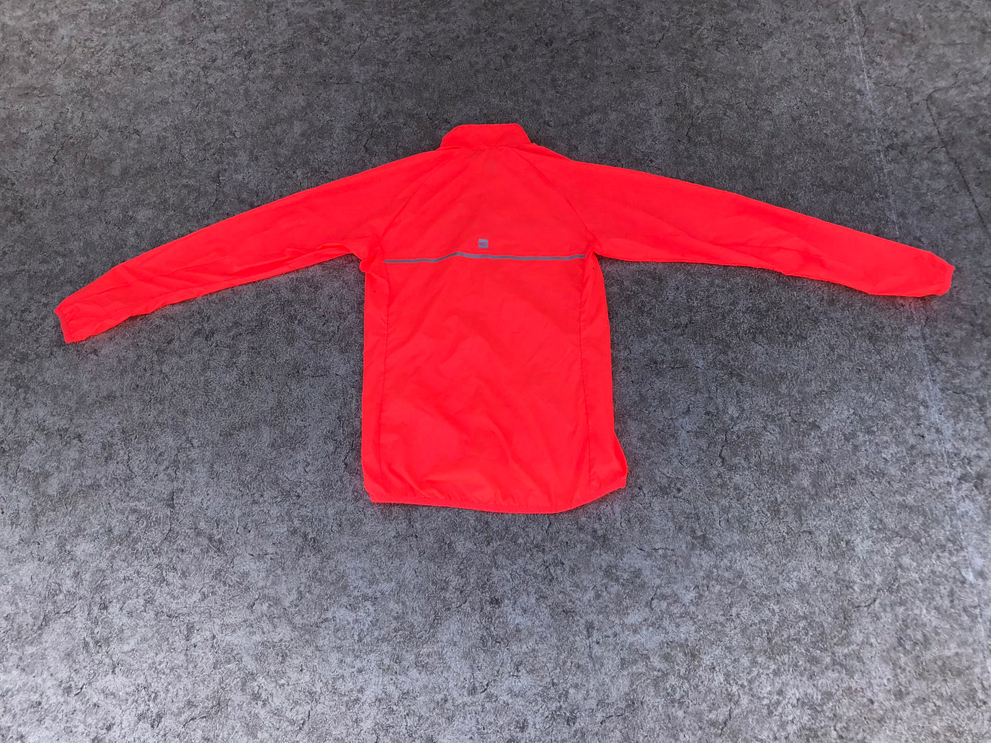 Rain Coat Child Size 12-14 Wind Proof MEC Tangerine Light Weight As New