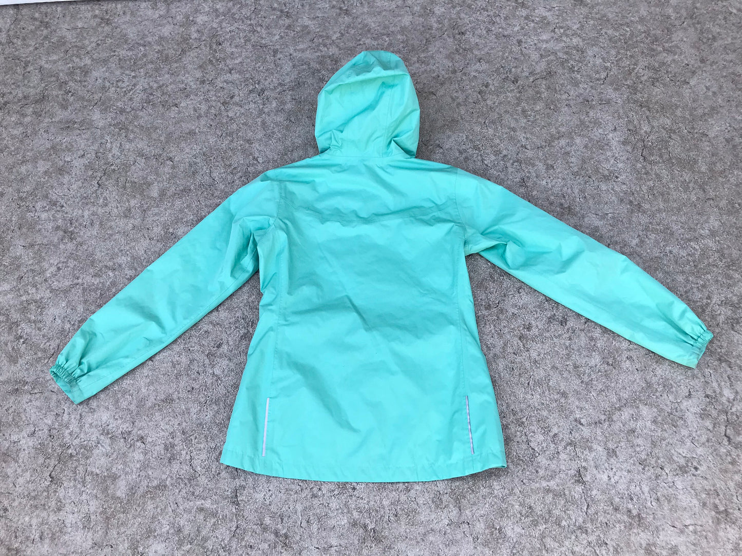 Rain Coat Child Size 14 MEC Youth Apple Green Long