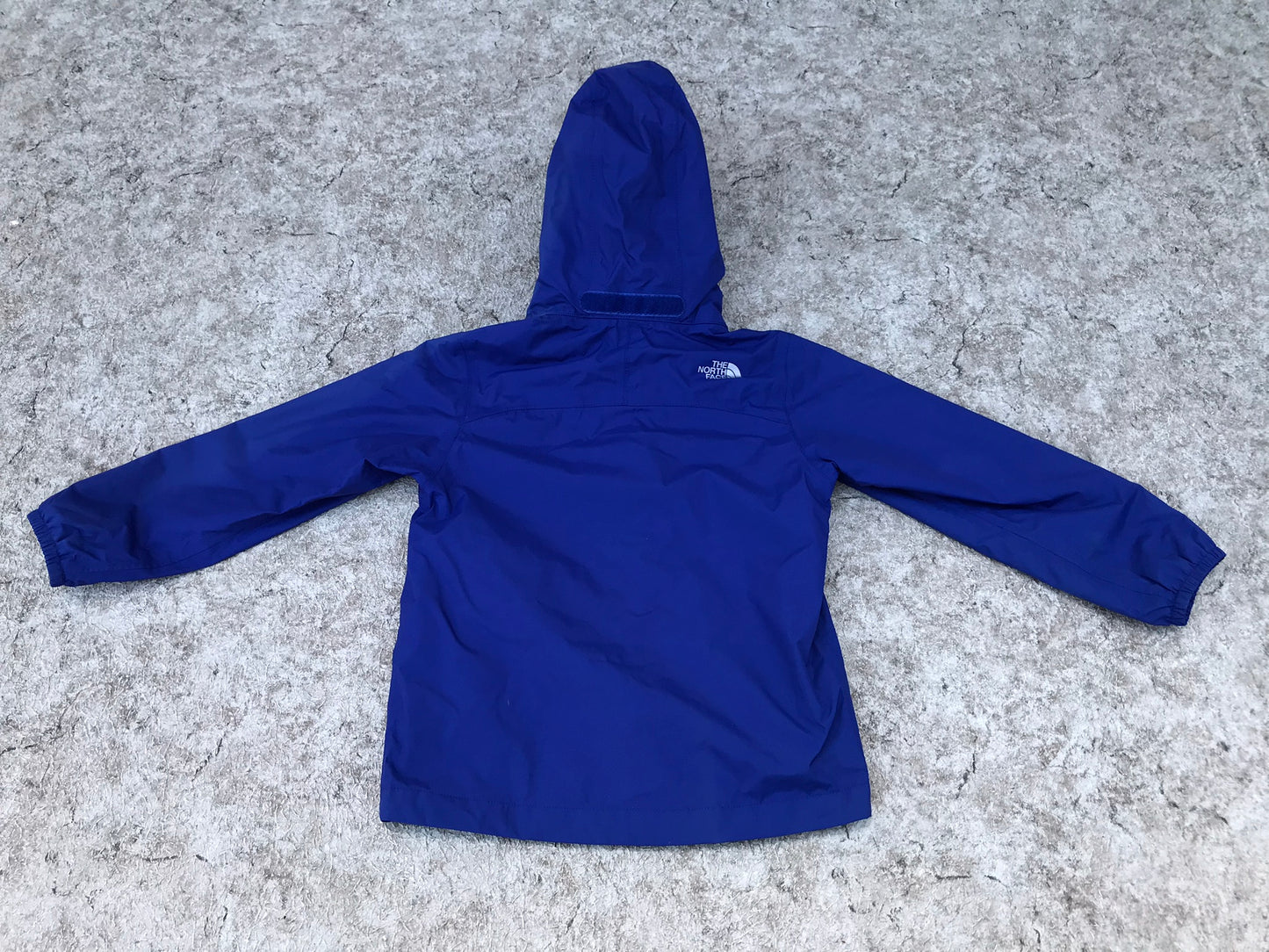 Rain Coat Child Size 5-6 The North Face Dry Vent Marine Blue Green Excellent