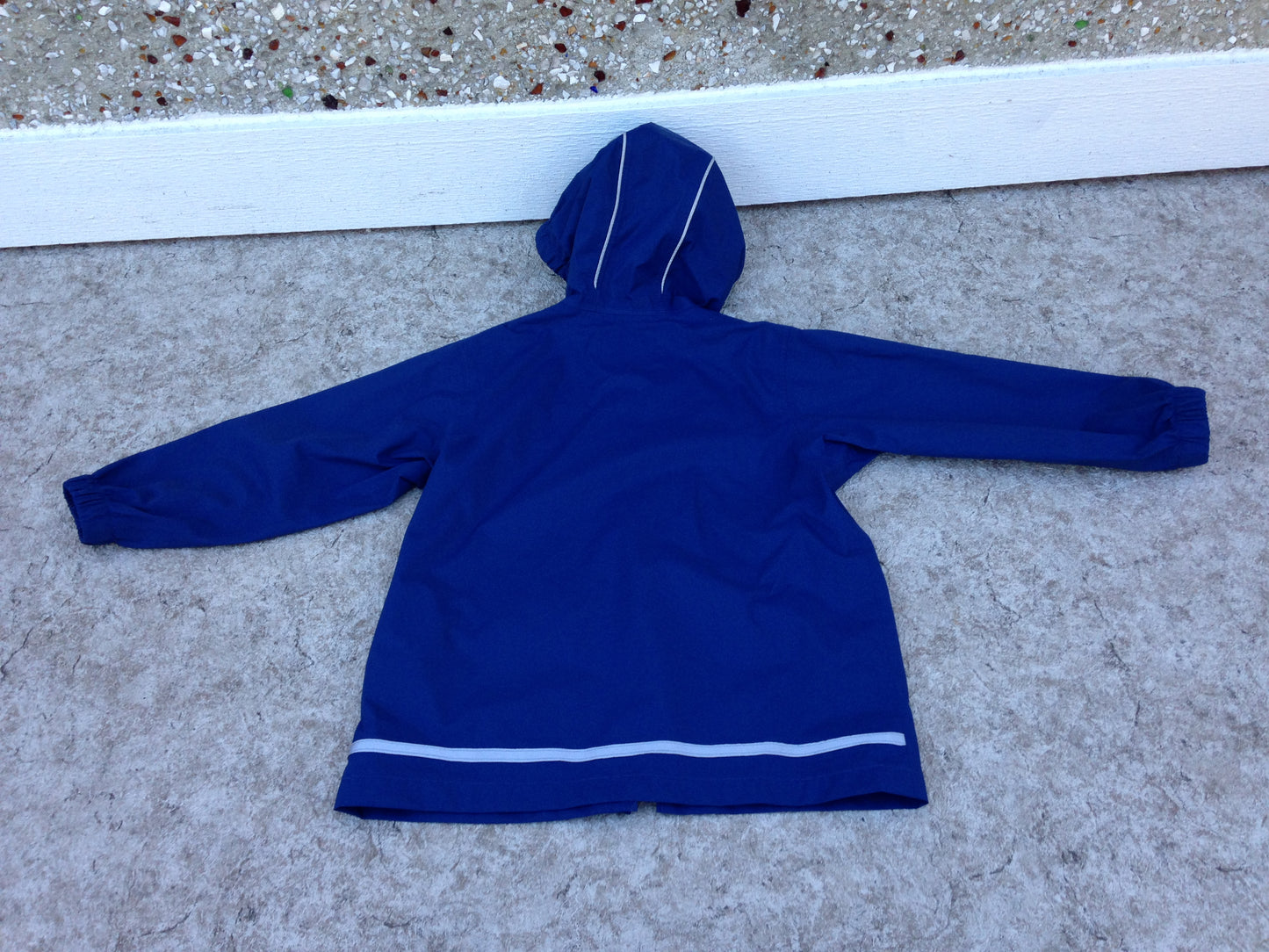 Rain Coat Child Size 5 MEC Marine Blue Waterproof Excellent