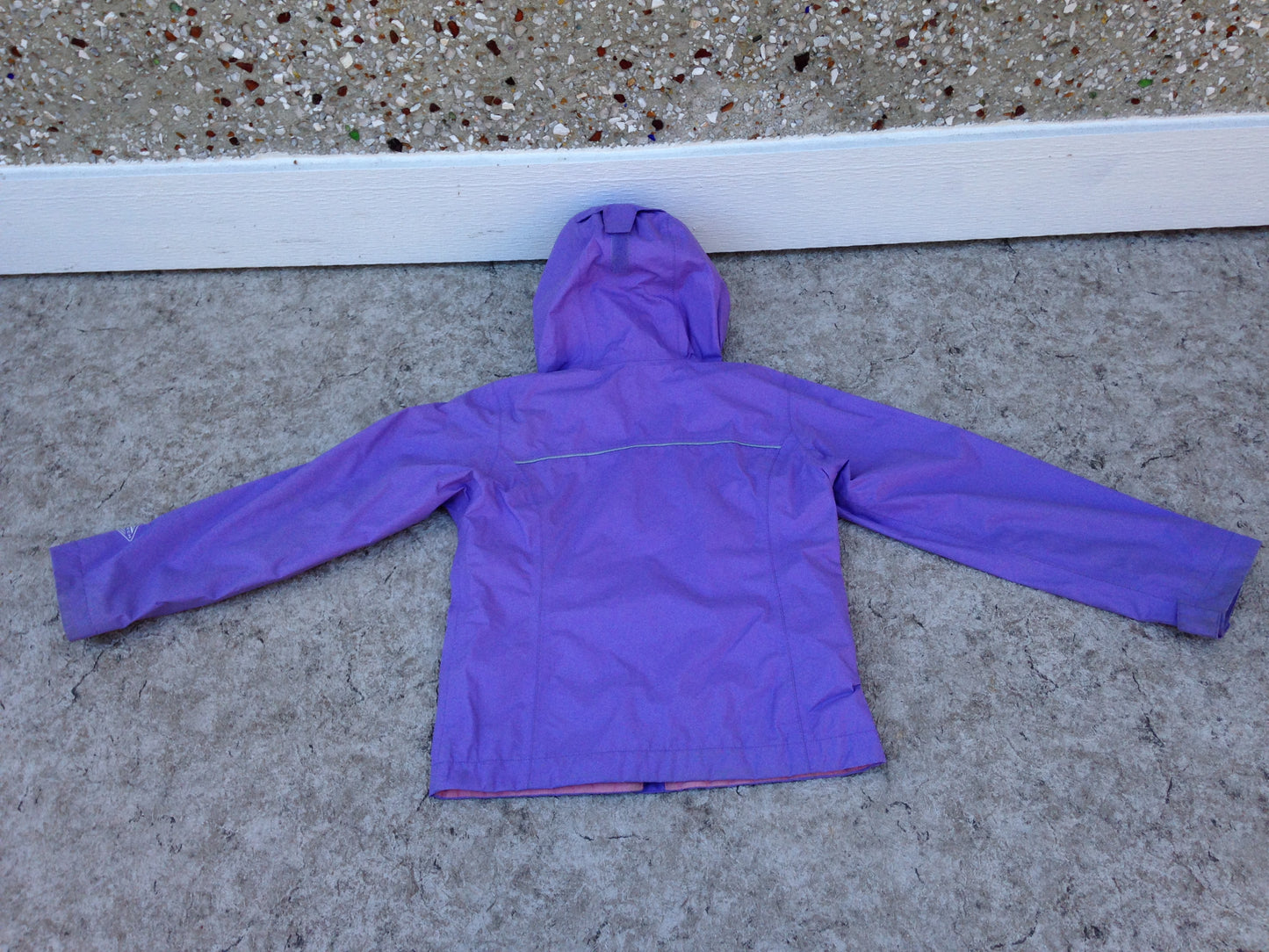 Rain Coat Child Size 6 Columbia Purple Pink