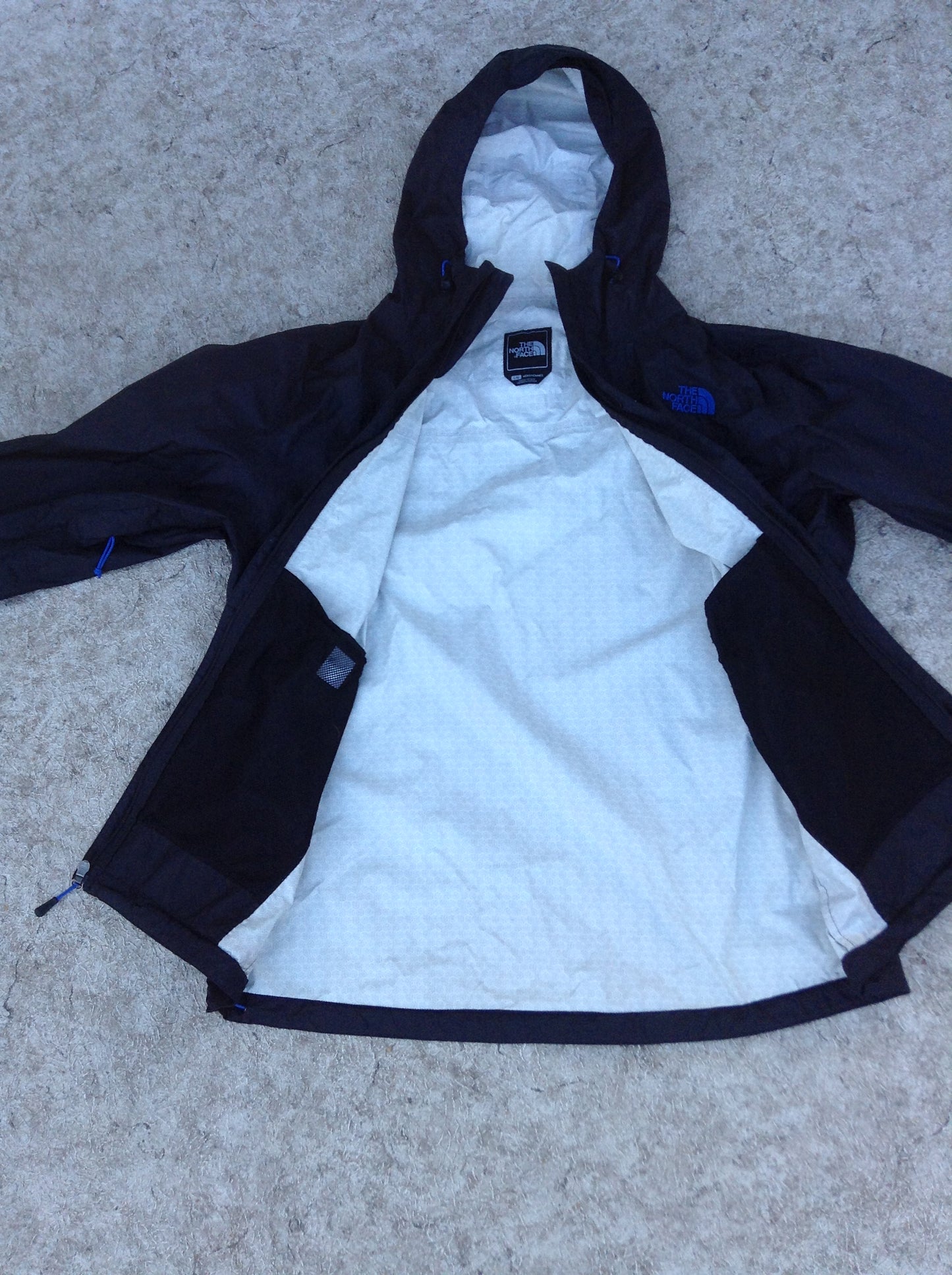 Rain Coat Men's Size Large The North Face Black Excellent