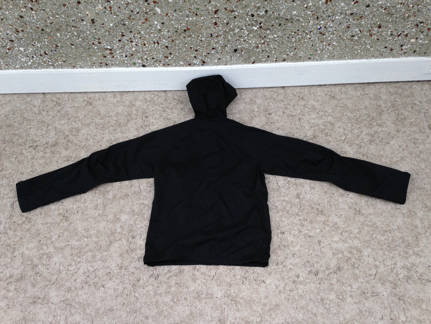 Rain Coat Men's Size Small Helly Hansen Black Excellent