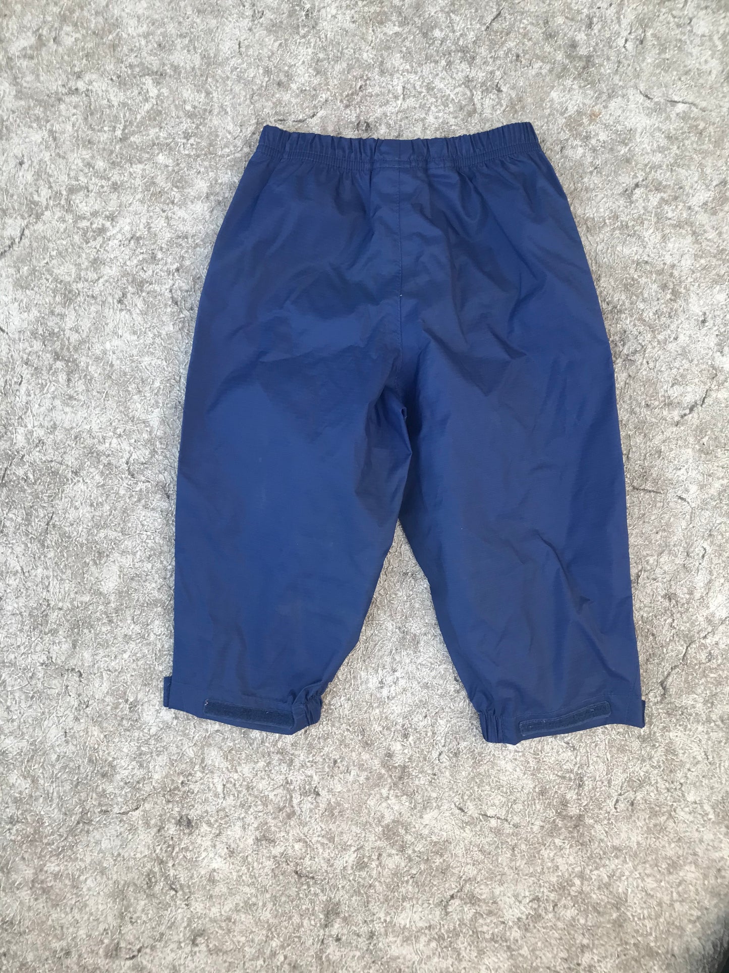 Rain Pants Child Size 2 LL Bean Navy Excellent Quality