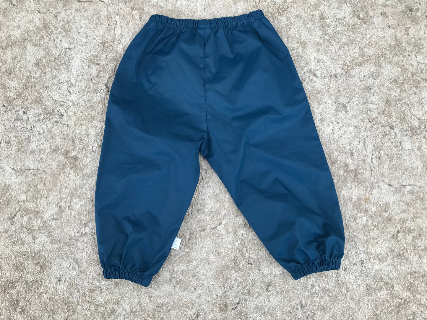 Rain Pants Child Size 6-12 Month Rain Gear Teal Blue