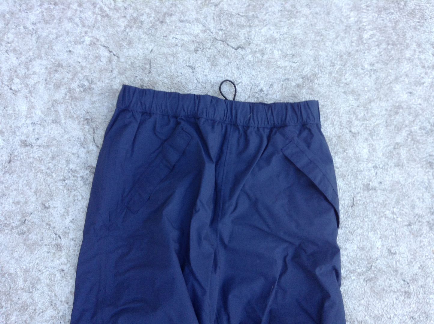 Rain Pants Ladies Size Small Helly Hansen Marine Blue Zippers on Side