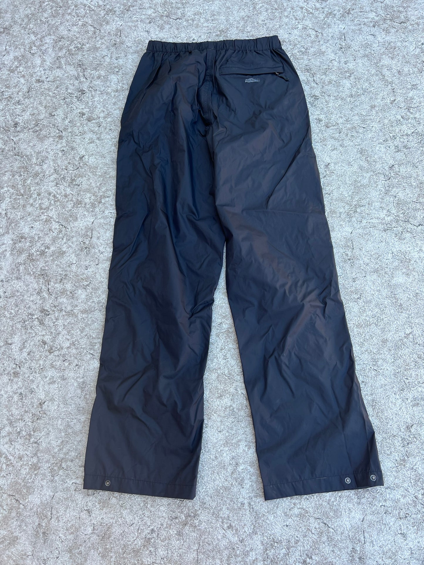 Rain Pants Ladies Size Small McKinnley Black Excellent