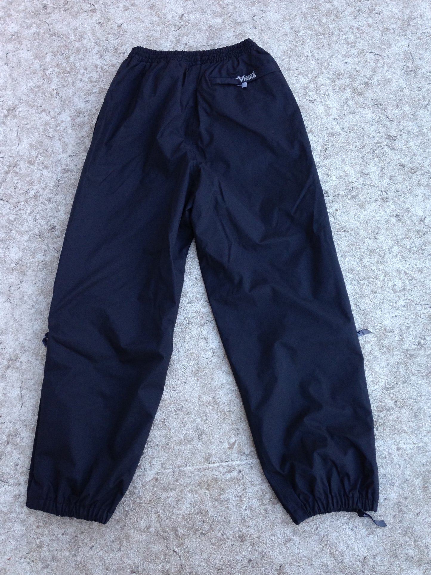 Rain Pants Men's Size Small Viking Black