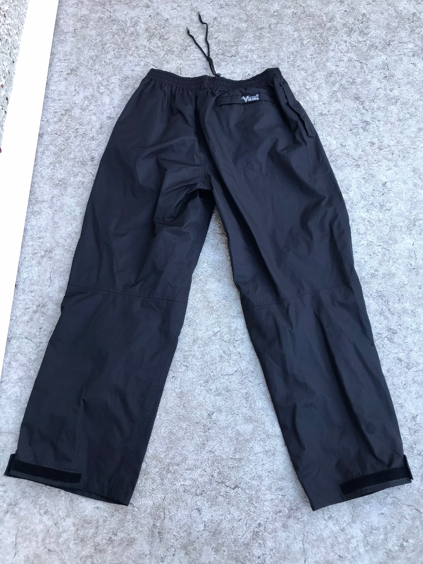 Rain Pants Men's Size XX Large Viking Black Excellent