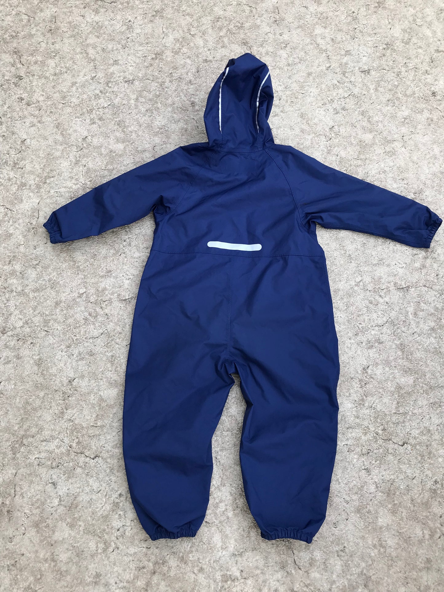 Rain Suit Child Size 3 Muddy Buddy MEC Heritage Pants Coat Blue Excellent