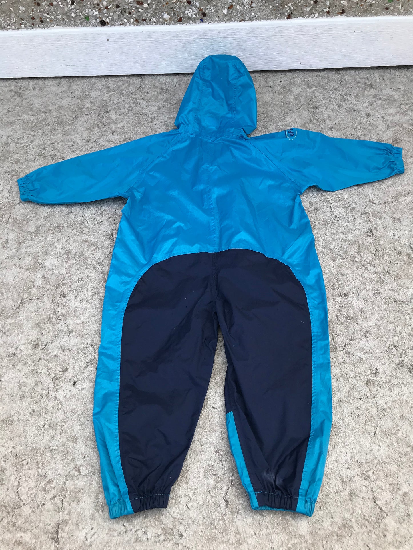 Rain Suit Child Size 4 Muddy Buddy Tuffo Pants Coat Blue