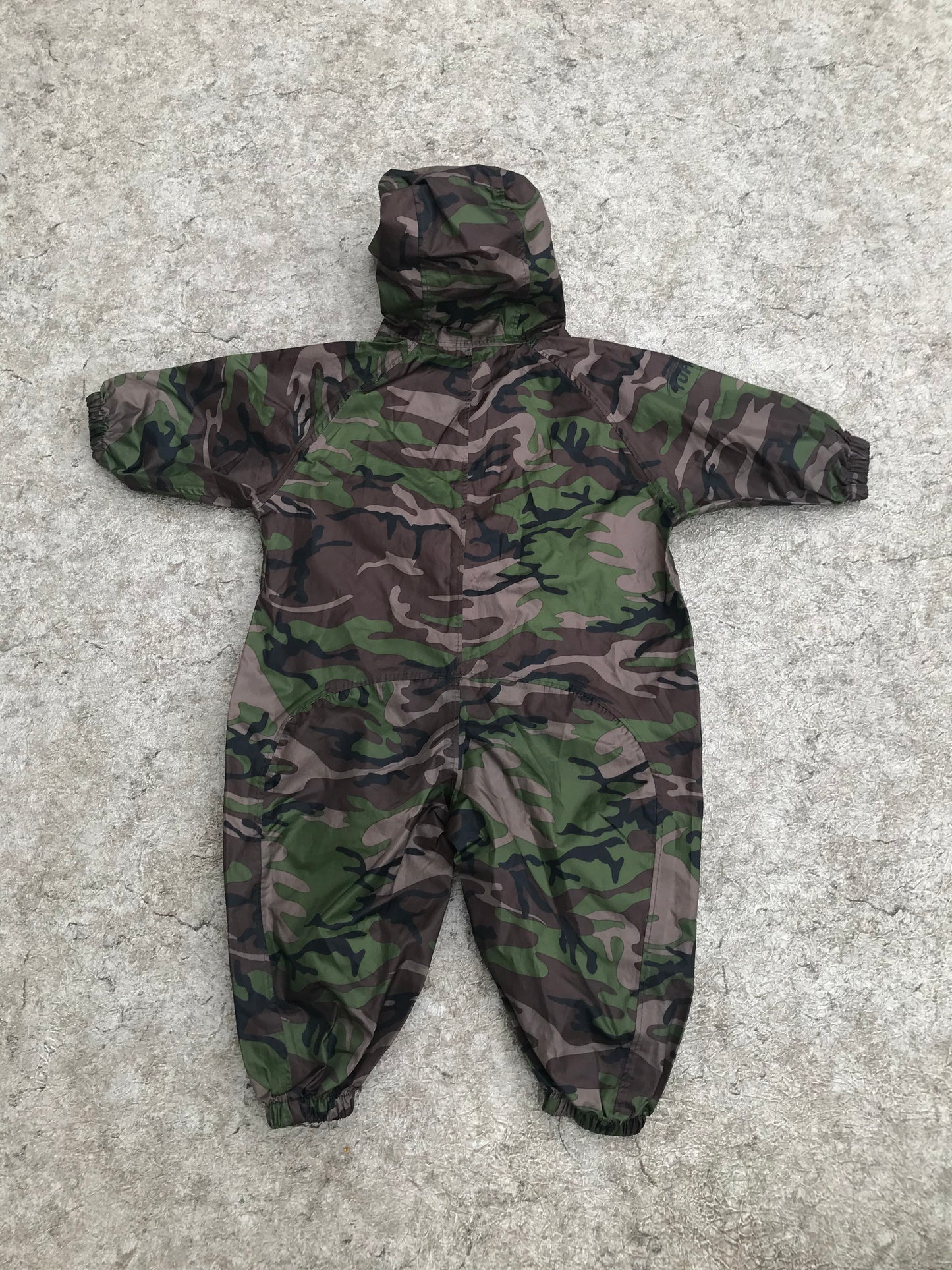 Rain Suit Size 18 Month Muddy Buddy Tuffo Pants Coat Camo Print New Demo Model