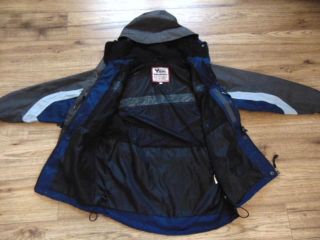 Rain Coat Ladies Size Small Viking Waterproof Grey Blue Black
