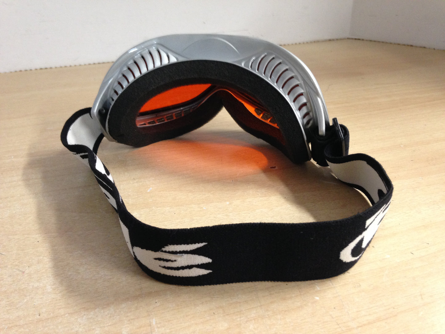 Ski Goggles Adult Size Bolle Grey With Orange Lense New Demo Model