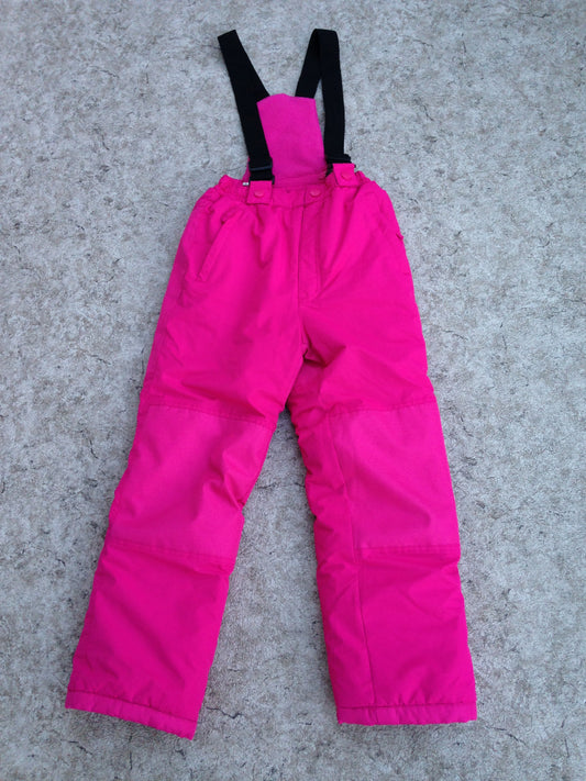 Snow Pants Child Size 8 Pinzell Pink With Removeable Straps New Demo Model