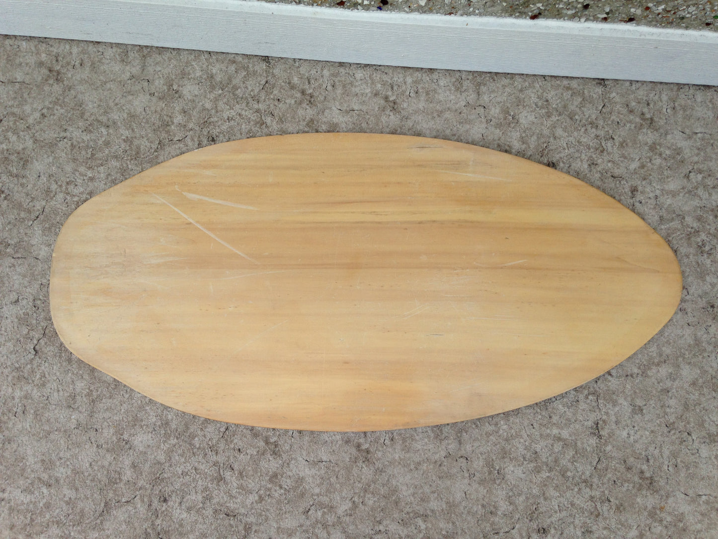Surf SkimBoard Blue Hawaii Wood Fantastic Quality 42 x 20 inch