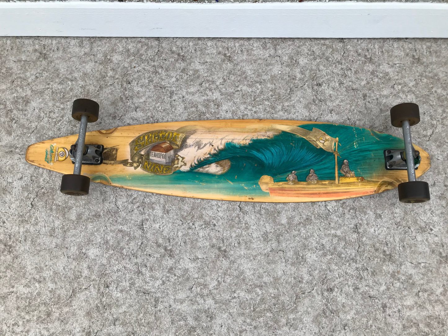 SkateBoard Long Board Sector Bamboo 45 inch