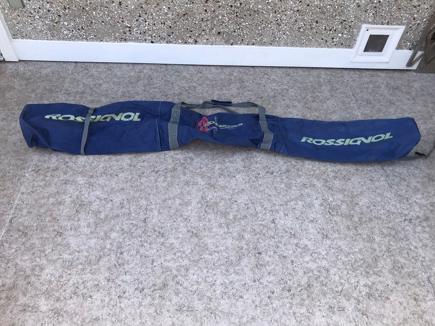 Ski Bag Rossignol Fits Up To Size 170 Ski Denim Blue Grey