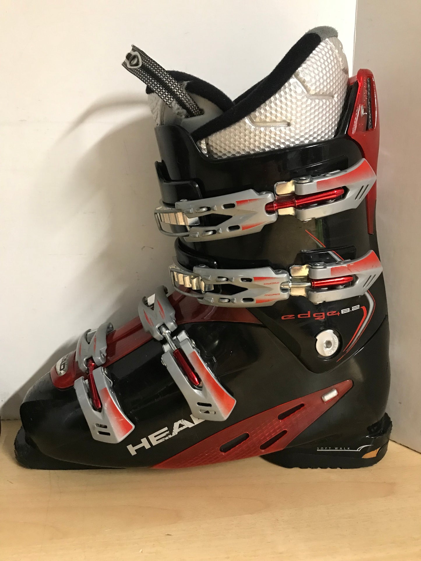 Ski Boots Mondo Size 29.0 Men's Size 11 329 mm Head Black Red Excellent