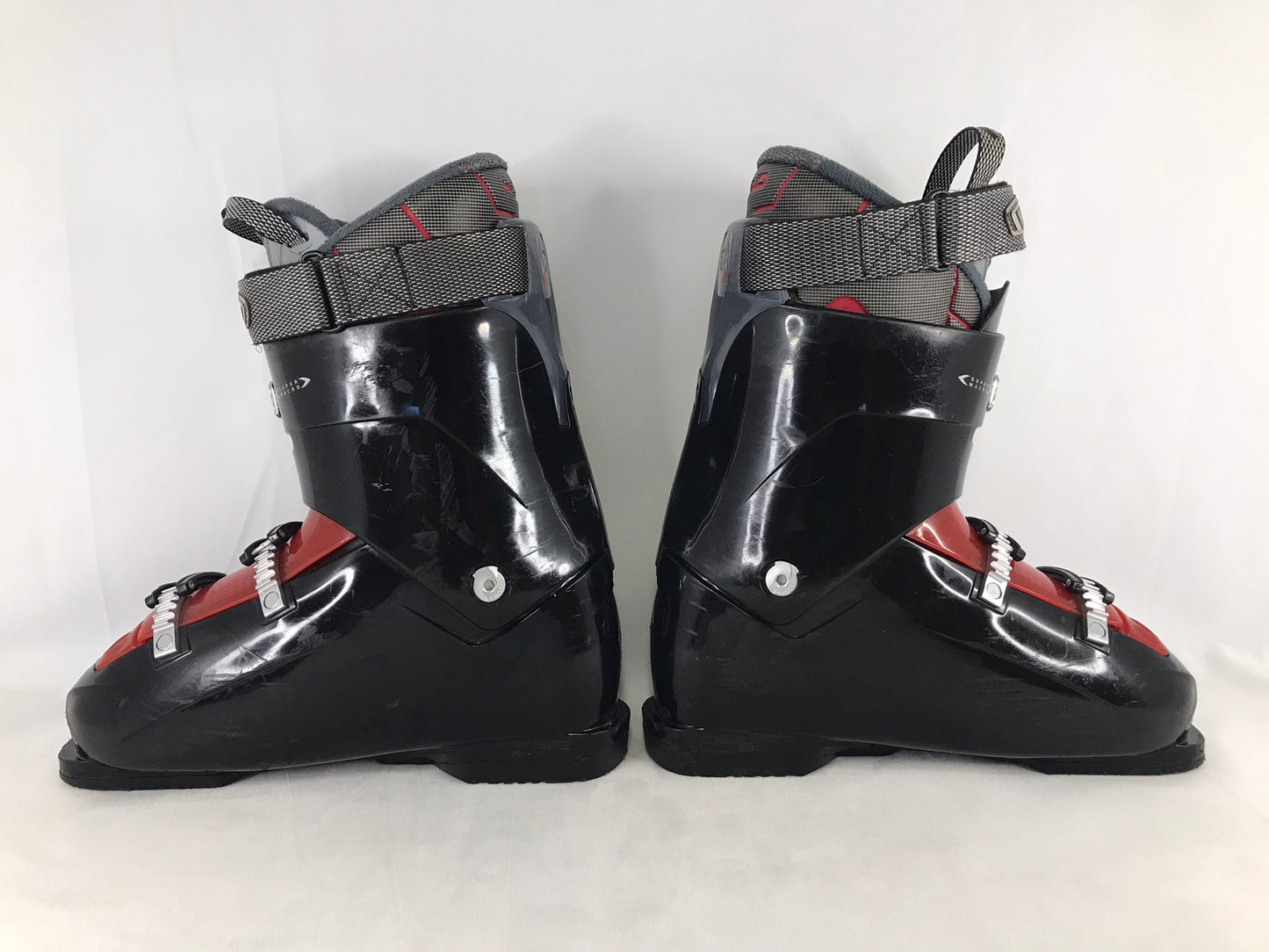 Ski Boots Mondo Size 29.5 Men's Size 11.5 337 mm Head Black Red Excellent