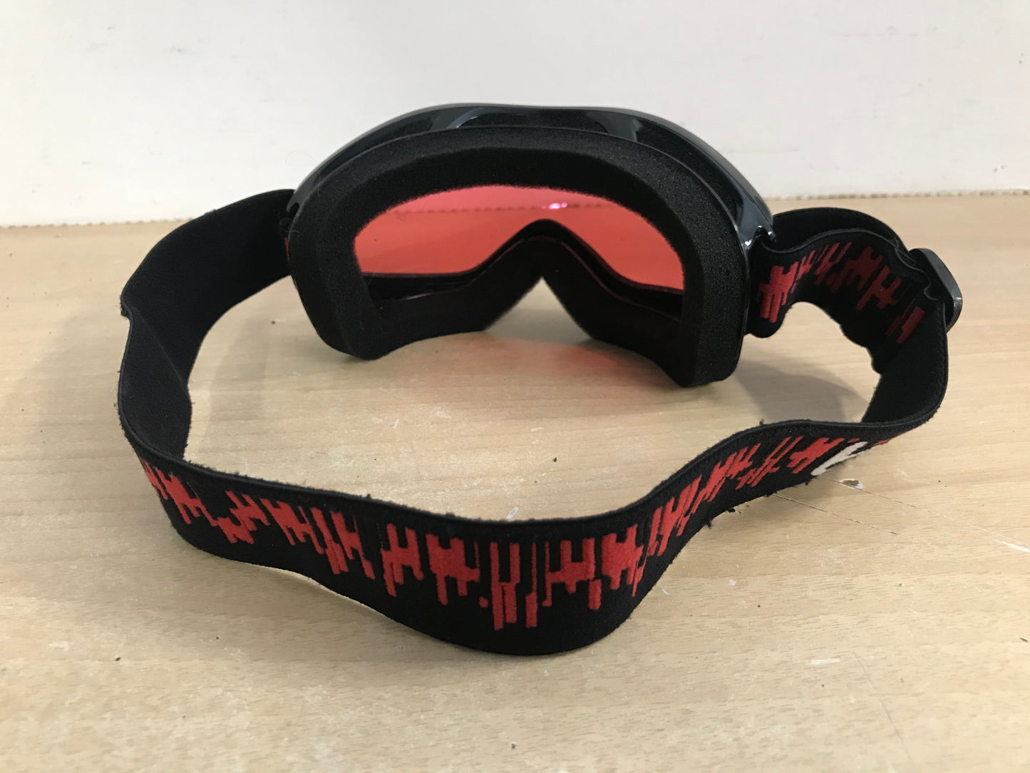 Ski Goggles Adult Small Bollet Black Raspberry Excellent