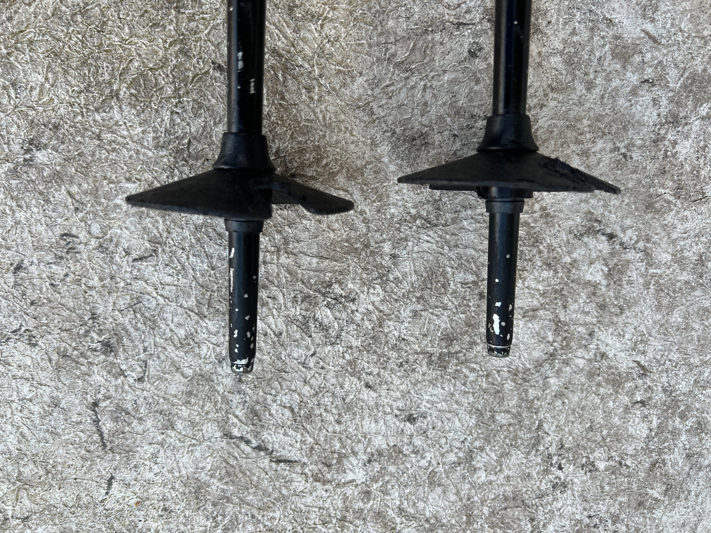 Ski Poles Adult Size 45 inch 115 cm Gipron Black Pink Excellent