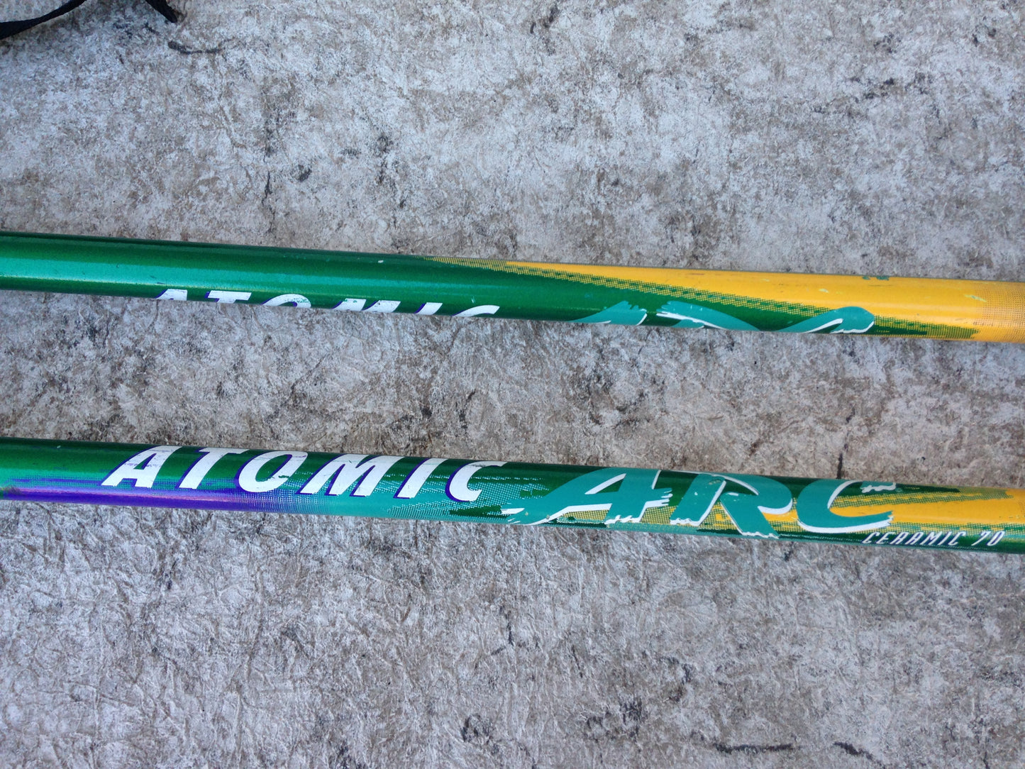 Ski Poles Adult Size 47 inch Atomic Green