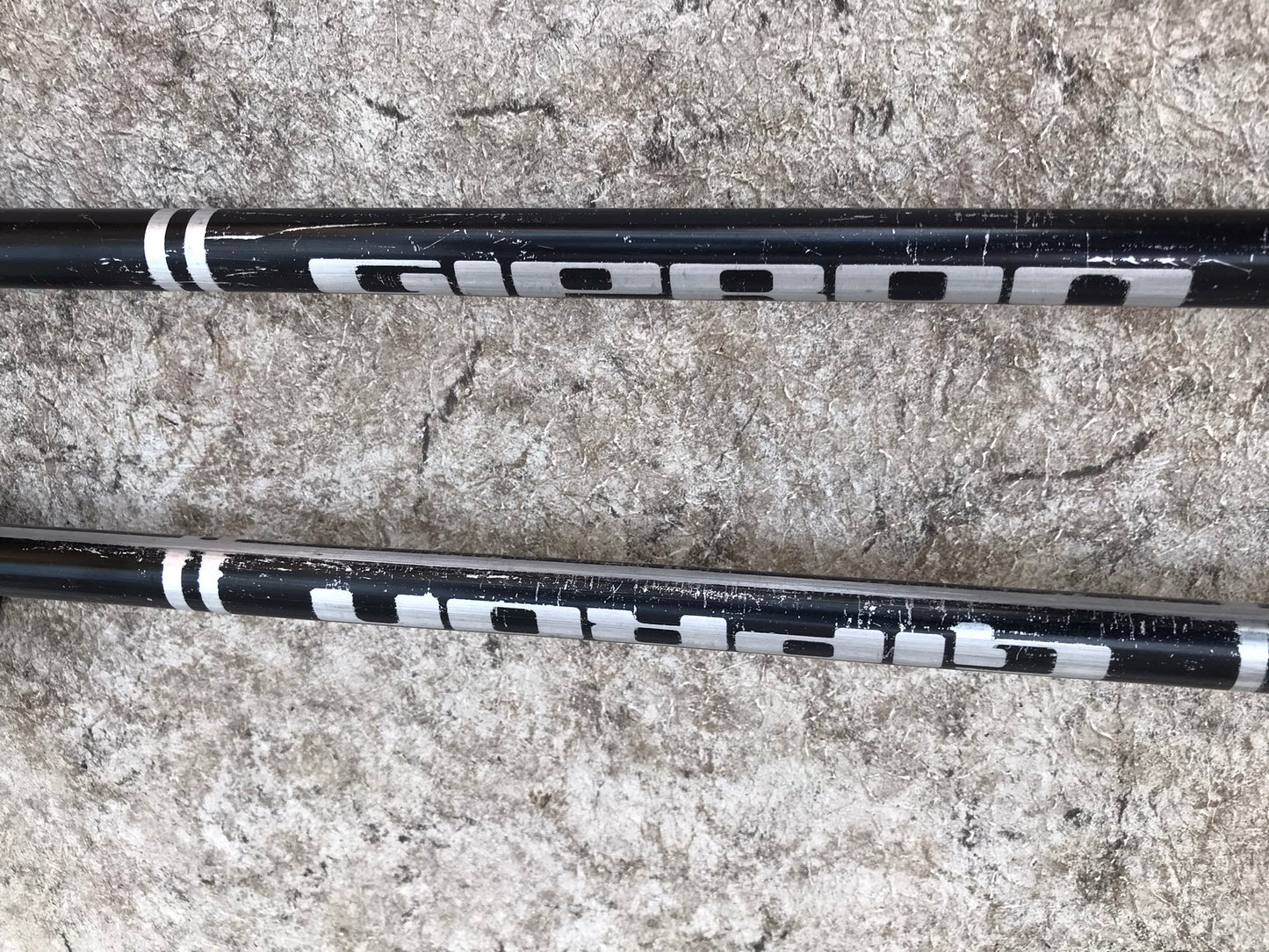 Ski Poles Adult Size 48 inch 120 cm Gipron Black Grey