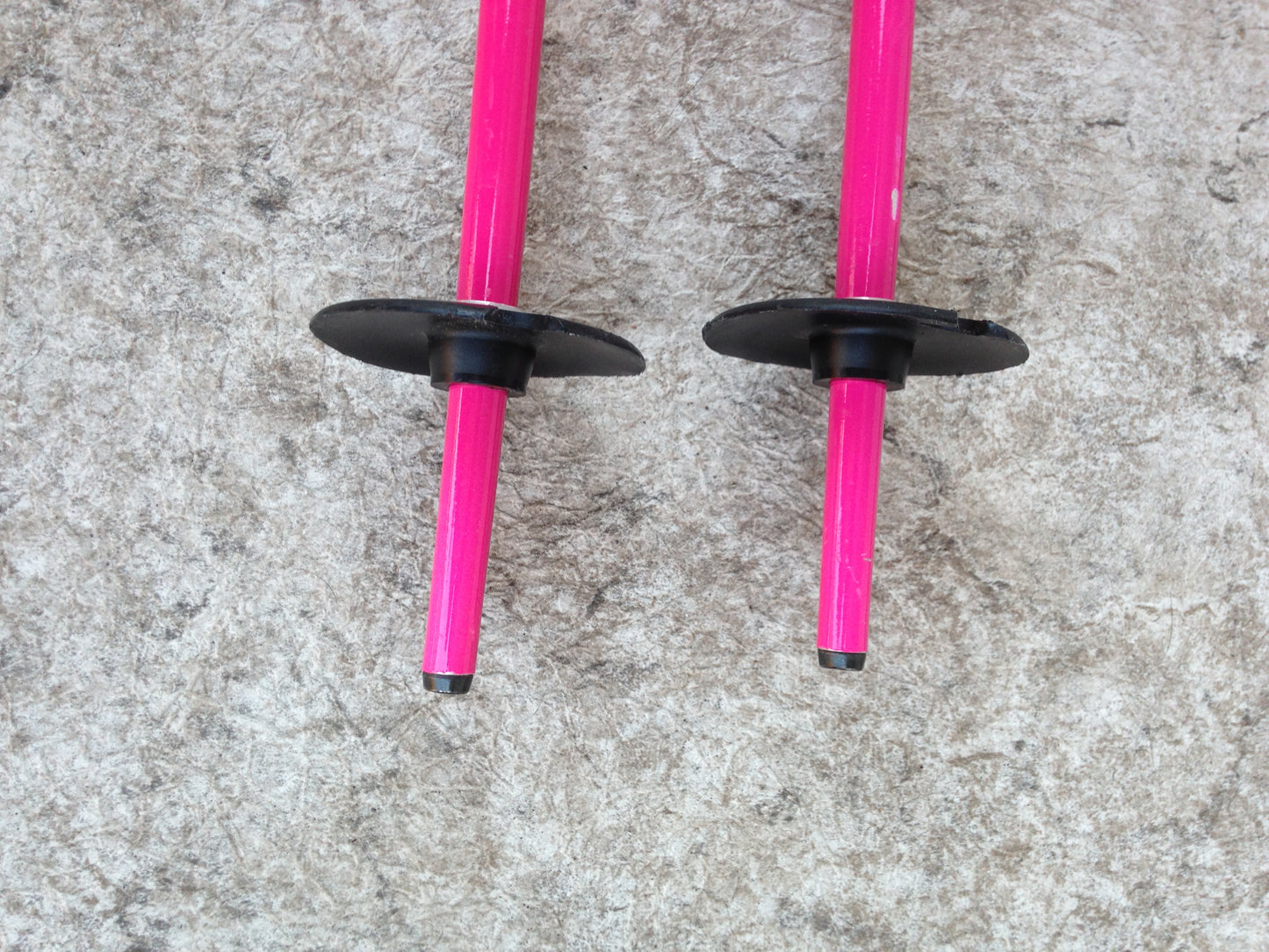Ski Poles Child Size 42 inch Scott Pink Purple Rubber Handles Excellent
